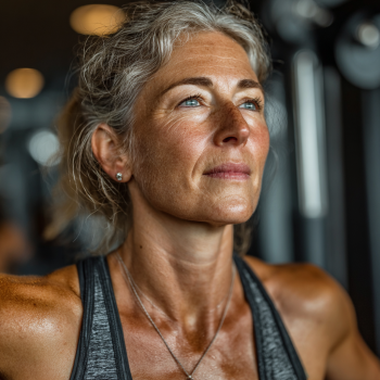 Idősebb pár gyakorlatot végez a szabadban